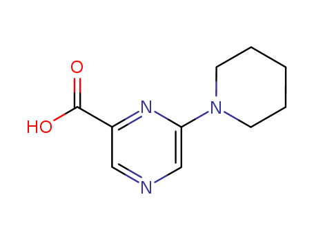 6-(1-Piperidinyl)-2-pyrazinecarboxylic acid