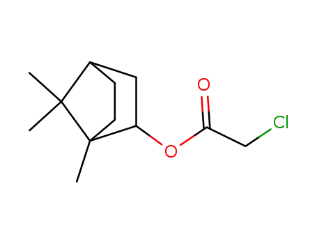 Molecular Structure of 856799-04-7 (chloro-acetic acid bornyl ester)