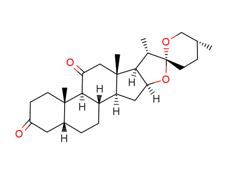 (25<i>R</i>)-5β-spirostan-3,11-dione