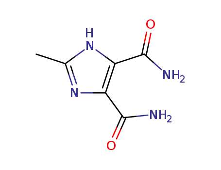 1H-Imidazole-4,5-dicarboxamide,  2-methyl-