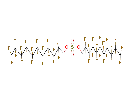 Molecular Structure of 4001-29-0 (BIS(EICOSAFLUOROUNDECYL)SULFATE)