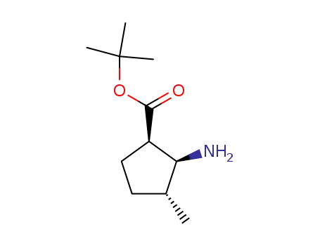 시클로펜탄카르복실산, 2-아미노-3-메틸-, 1,1-디메틸에틸 에스테르,