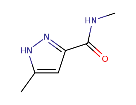 Molecular Structure of 4027-55-8 (5-METHYL-1H-PYRAZOLE-3-CARBOXAMIDE)