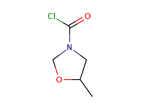 3-옥사졸리딘카르보닐 클로라이드, 5-메틸-(9CI)