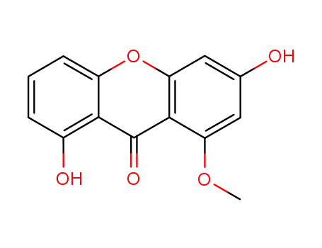 3,8-디히드록시-1-메톡시-9H-크산텐-9-온