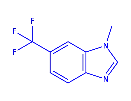 Molecular Structure of 397869-98-6 (1H-Benzimidazole,1-methyl-6-(trifluoromethyl)-(9CI))
