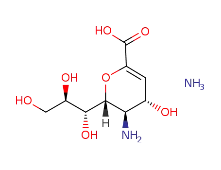 ammonium 5-amino-2,6-anhydro-3,5-dideoxy-D-glycero-D-galacto-non-2-enonate