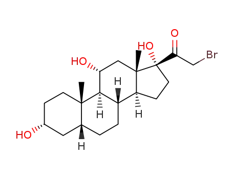 21-bromo-3α,11α,17-trihydroxy-5β-pregnan-20-one