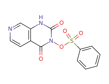 Molecular Structure of 40338-56-5 (3-[(phenylsulfonyl)oxy]pyrido[3,4-d]pyrimidine-2,4(1H,3H)-dione)