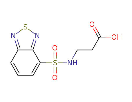 3-(벤조[1,2,5]티아디아졸-4-설포닐아미노)-프로피온산