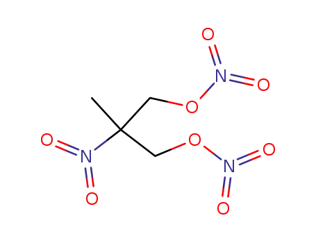 Molecular Structure of 4055-94-1 (1,3-Propanediol, 2-methyl-2-nitro-, dinitrate)