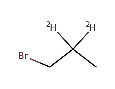 Molecular Structure of 40422-15-9 (1-BROMOPROPANE-2,2-D2)