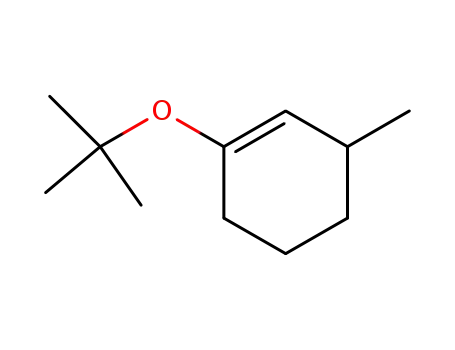 Molecular Structure of 40648-24-6 (1-(1,1-Dimethylethoxy)-3-methyl-1-cyclohexene)