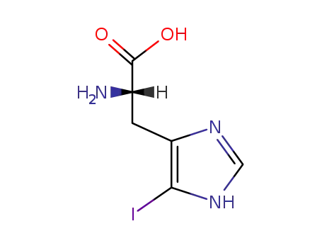 Molecular Structure of 40649-71-6 (5-iodohistidine)