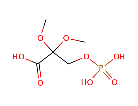 Propanoic acid, 2,2-dimethoxy-3-(phosphonooxy)-