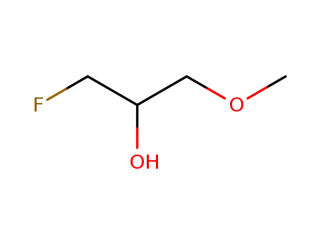 Molecular Structure of 40453-80-3 (1-FLUORO-3-METHOXY-2-PROPANOL)