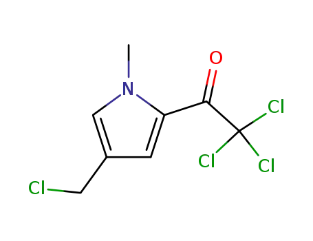 4-chloromethyl-1-methyl-2-trichloroacetylpyrrole