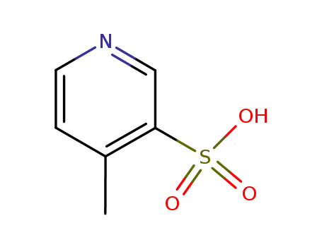 Molecular Structure of 4808-71-3 (4-Methylpyridine-3-sulfonic acid)