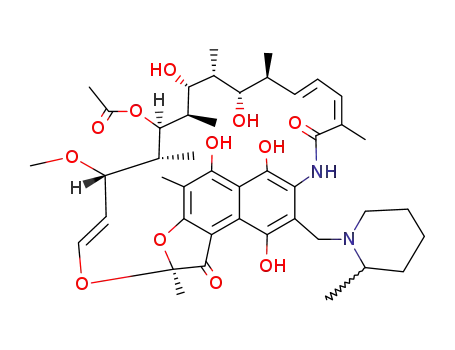 [(9E,19E,21E)-2,15,17,27,29-pentahydroxy-11-methoxy-3,7,12,14,16,18,22-heptamethyl-26-[(2-methylpiperidin-1-yl)methyl]-6,23-dioxo-8,30-dioxa-24-azatetracyclo[23.3.1.14,7.05,28]triaconta-1(29),2,4,9,19,21,25,27-octaen-13-yl] acetate