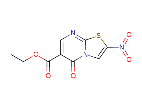 5H-Thiazolo[3,2-a]pyrimidine-6-carboxylicacid, 2-nitro-5-oxo-, ethyl ester cas  40519-87-7