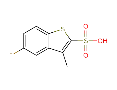 5-fluoro-3-methyl-benzo[b]thiophene-2-sulfonic acid