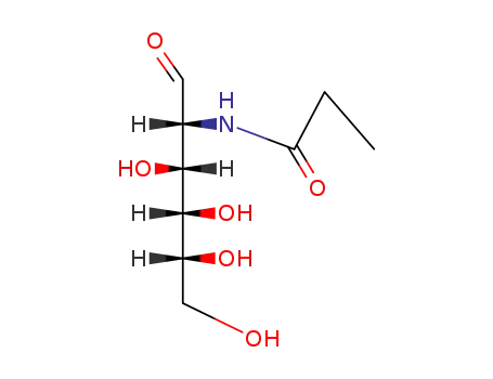 Molecular Structure of 79624-37-6 (N-propanoylmannosamine)