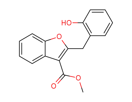 2-[(2-Hydroxyphenyl)methyl]-3-benzofurancarboxylic acid methyl ester