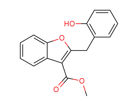 2-[(2-히드록시페닐)메틸]-3-벤조푸란카르복실산 메틸 에스테르