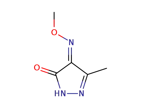 1H-Pyrazole-4,5-dione, 3-methyl-, 4-(O-methyloxime) (9CI)