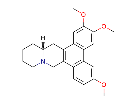 9H-Phenanthro[9,10-b]quinolizine,11,12,13,14,14a,15-hexahydro-2,3,6-trimethoxy-, (14aR)- cas  482-22-4