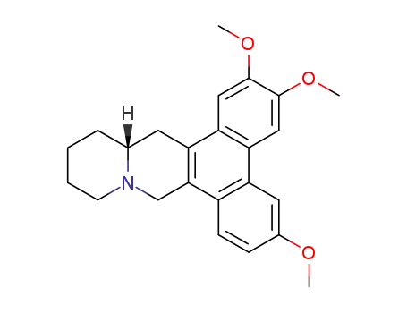 Molecular Structure of 482-22-4 (cryptopleurine)