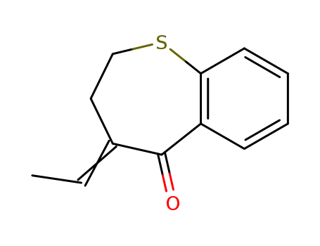 1-Benzothiepin-5(2H)-one,4-ethylidene-3,4-dihydro- cas  40322-49-4