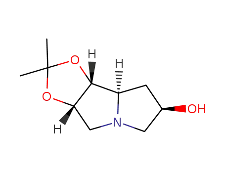 (3aS,7R,8aR,8bR)-2,2-dimethylhexahydro-4H-[1,3]dioxolo[4,5-a]pyrrolizin-7-ol