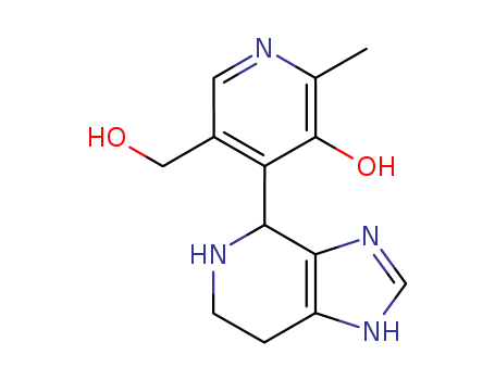 3-Pyridinemethanol,5-hydroxy-6-methyl-4-(4,5,6,7-tetrahydro-3H-imidazo[4,5-c]pyridin-4-yl)-
