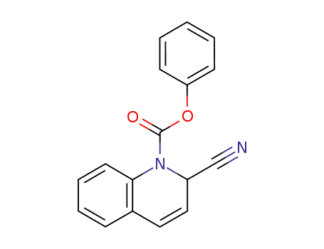 Molecular Structure of 40448-93-9 (phenyl 2-cyanoquinoline-1(2H)-carboxylate)
