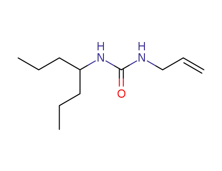 Molecular Structure of 40755-07-5 (1-Allyl-3-(1-propylbutyl)urea)
