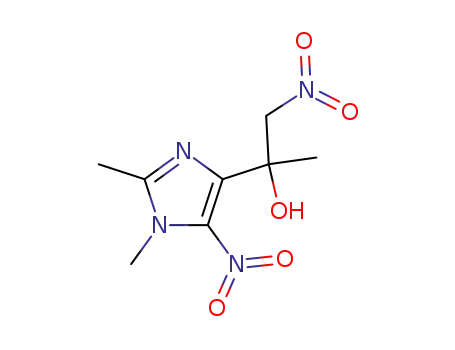 1,2-dimethyl-4-(1-hydroxy-1-methyl-2-nitroethyl)-5-nitroimidazole