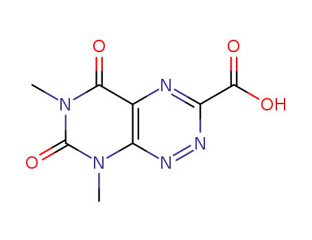 6,8-Dimethyl-5,7-dioxo-5,6,7,8-tetrahydro-pyrimido[5,4-e][1,2,4]triazine-3-carboxylic acid