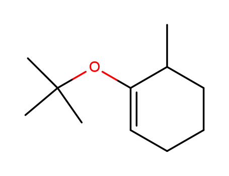 Molecular Structure of 40648-25-7 (1-(1,1-Dimethylethoxy)-6-methyl-1-cyclohexene)