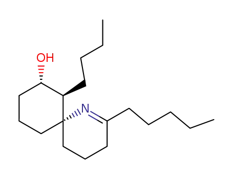 (6R,7S,8S)-7-butyl-8-hydroxy-2-pentyl-1-azaspiro<5.5>undec-1-ene