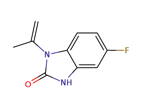 2H-Benzimidazol-2-one,5-fluoro-1,3-dihydro-1-(1-methylethenyl)-(9CI)