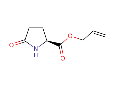 Molecular Structure of 4931-79-7 ((S)-allyl 5-oxopyrrolidine-2-carboxylate)