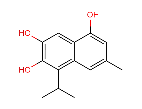 5-isopropyl-3-methyl-1,6,7-naphthalenetriol
