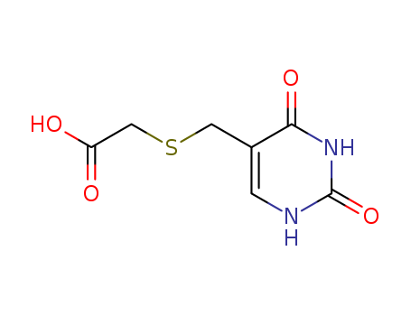 Acetic acid,2-[[(1,2,3,4-tetrahydro-2,4-dioxo-5-pyrimidinyl)methyl]thio]-