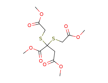 2,2-bis-methoxycarbonylmethylsulfanyl-succinic acid dimethyl ester
