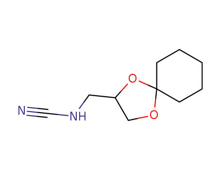 1,4-dioxa-spiro[4.5]dec-2-ylmethyl-cyanamide