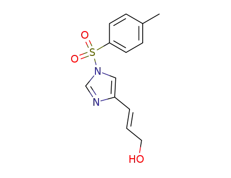3-[1-(toluene-4-sulfonyl)-1<i>H</i>-imidazol-4-yl]-prop-2-en-1-ol