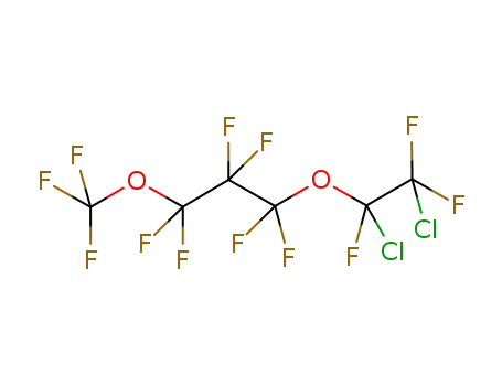 CF<sub>3</sub>O(CF<sub>2</sub>)3OCFClCF<sub>2</sub>Cl