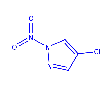 1H-피라졸,4-클로로-1-니트로-(9CI)