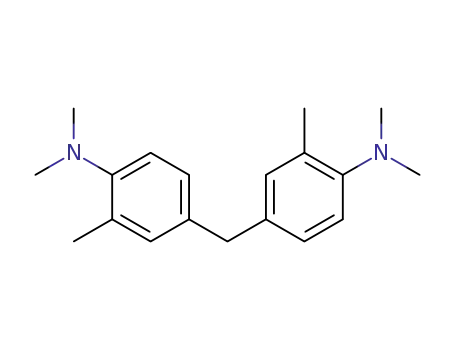 Molecular Structure of 40761-68-0 (4-(4-(dimethylamino)-3-methylbenzyl)-N,N,2-trimethylbenzenamine)